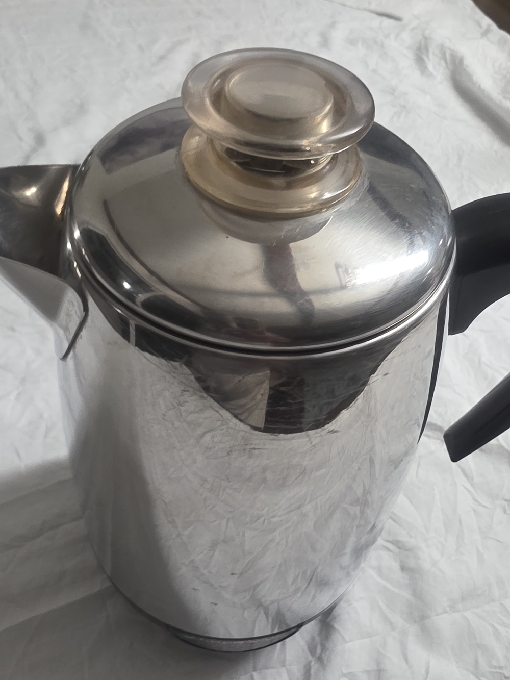 Farberware Superfast Automatic Coffee Pot Percolator 8 Cup Model 138 WorkingTh